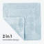 Nagelly Reversible Square Bath Mat-1694029049