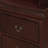 1Pc Cherry Finish Five Drawers Louis Philip Chest Solid Wood Contemporary Sleek Ample Storage-1489587526