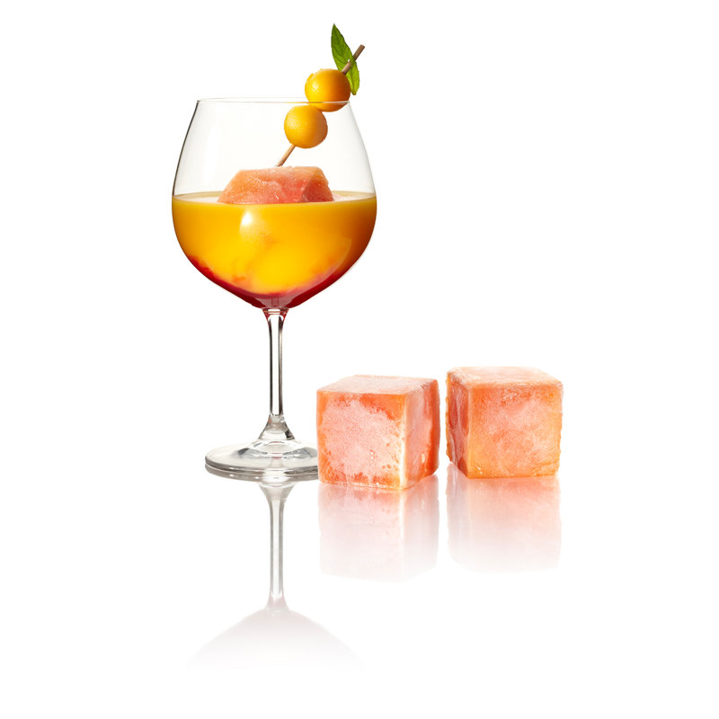 Plateau 32 cubes Gourmet, Vert
