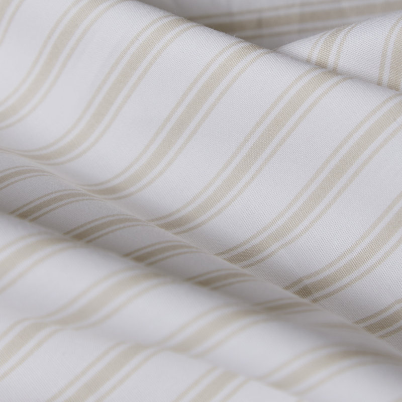 Sheet Set, Queen Sheet Set with 2 Pillowcases, Driftwood Striped
