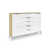 Oak/White Glass/Chrome is out of stock