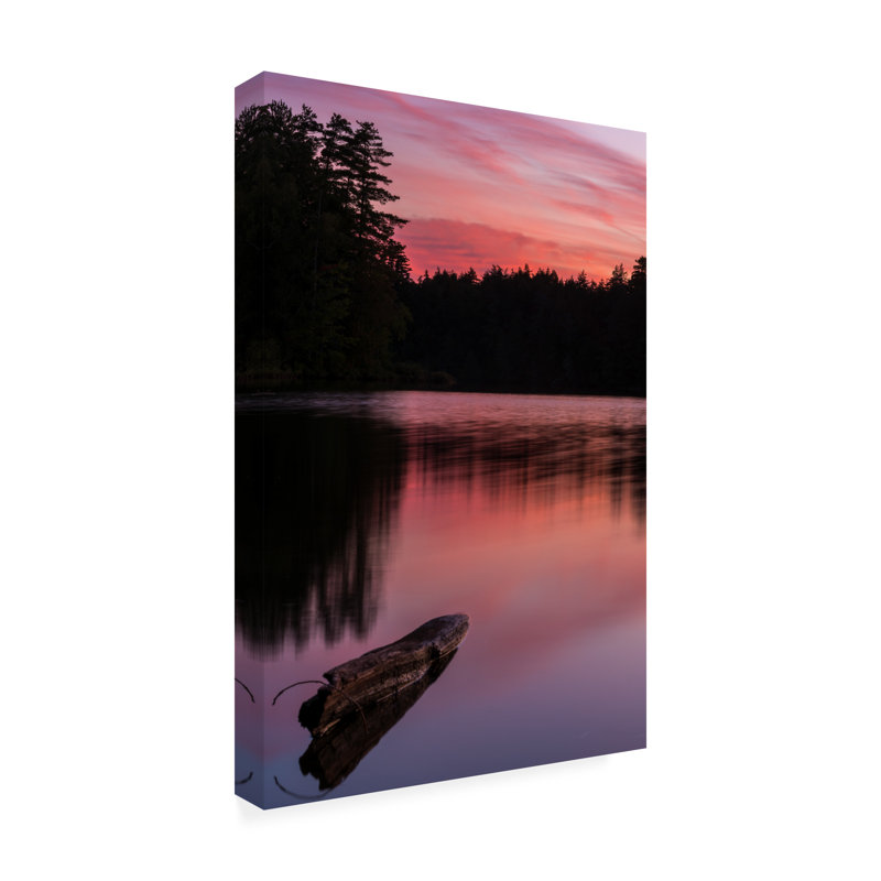 Toile d'extérieur «Evening Reflection» Veney Brenda Petrella, H 24 po x l 16 po x P 1,5 po