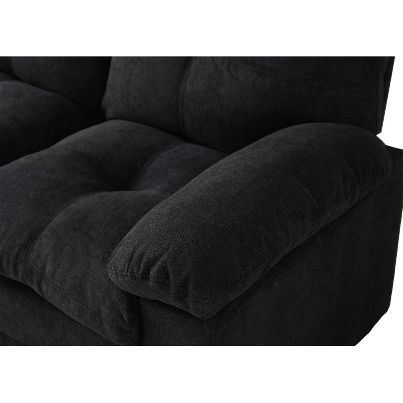 2 - Piece Living Room Set, Black