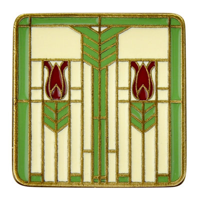 Arts and Crafts 1.25" Length Square Knob