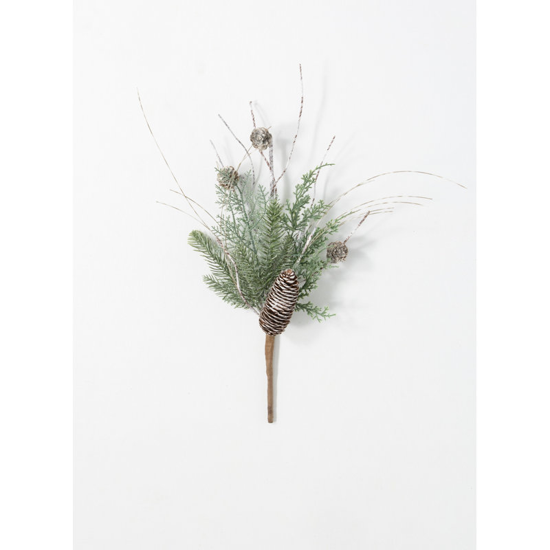 Vale 18'' Faux Pine Branch