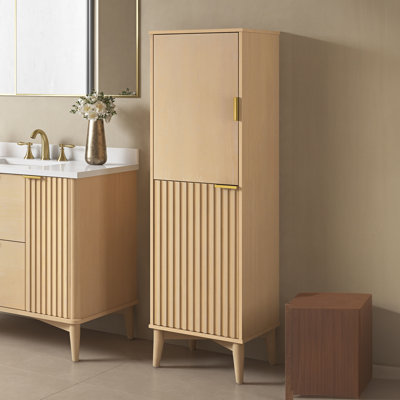 Gabi 18 in. Side-Unit Linen Cabinet