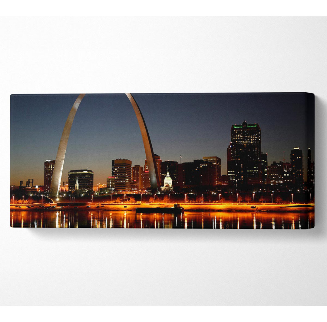 St. Louis Missouri - Kunstdrucke auf Segeltuch