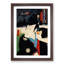 Man Holding a Samurai Sword by Toyohara Kunichika - Picture Frame Art Print-55576758-55576757