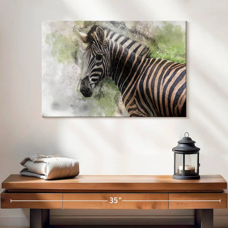 Brampt Magnificent Zebra, 16" H x 24" W