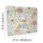 Papier peint artistique Bouquet neutre-112833539