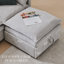 Canapés modulaires de 88,98 po pour le salon, canapé modulaire Cloud avec grand rangement, canapé modulaire en L avec repose-pieds, canapé en chenille 4 places avec coussin-2066905049-2066905050-2063354171