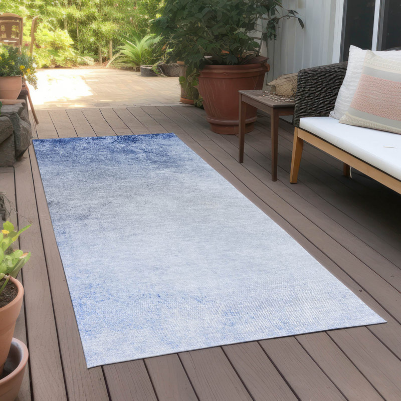 Tapis d'entrée / extérieur antidérapant Karter, Tapis de couloir 2 pi 3 po x 7 pi 6 po