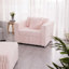 Simple modulaire de 44,9 po en rose - confortable et polyvalente pour répondre à différents besoins. Métal en microfibre. Coussins amovibles faciles à nettoyer. Rangement à levage hydraulique. Conception moderne. Salon de 2 chambres polyvalent.-706907163-706907160