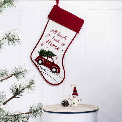 Truck Christmas Stocking