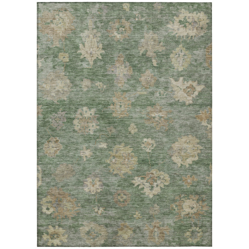 Machine Washable Indoor/Outdoor Chantille ACN2305 Global Rug, Rectangle 3' x 5'