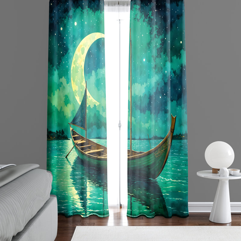 Window Curtains, 20" W x 52" L