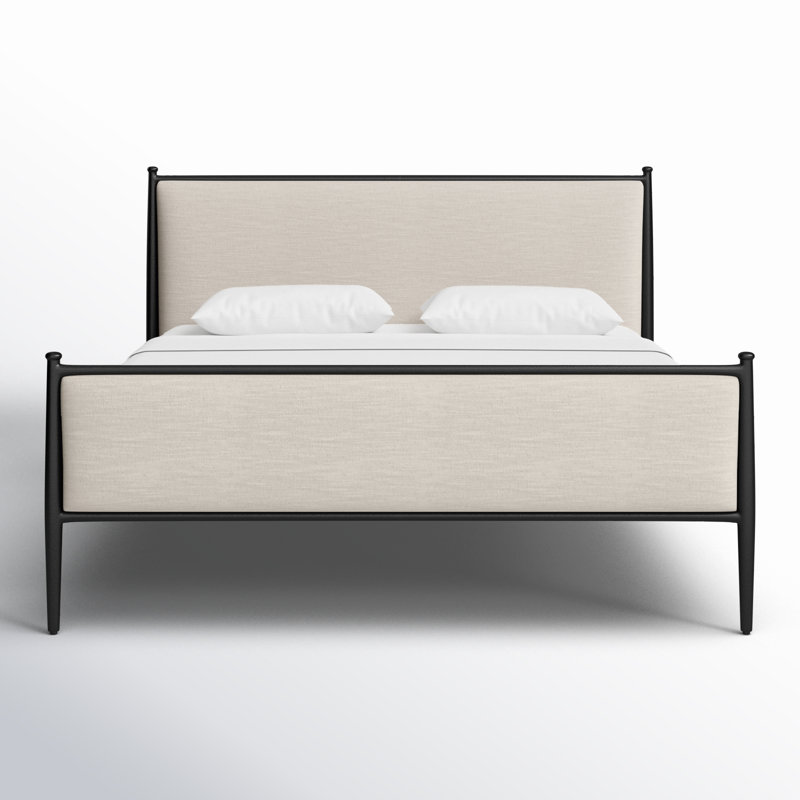 Xander Bed, King, Savoy Parchment