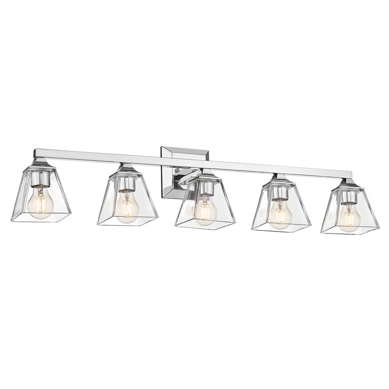 Leoul 5 - Light Dimmable Vanity Light, Chrome