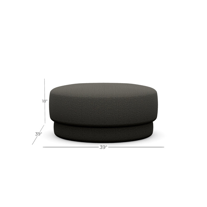 Cremini Large Ottoman, Sugar Shack 120522