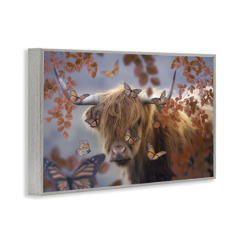 Art monarque et monarque par Reinders, Estampe numérique Farmhouse, H 16 po x l 24 po