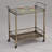 Tepper Metal Bar Cart