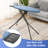 Metal Ironing Board with Iron Rest Heat Resistant Covers, Seven-Level Adjustable Heights Iron Board