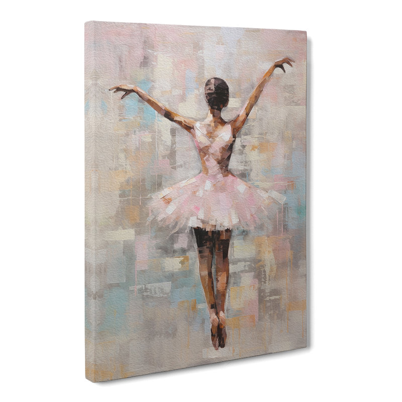 Ballet Dancer Contemporary - Wrapped Canvas, 60cm H x 40cm W x 3cm D