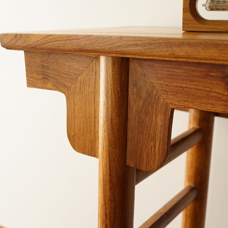 Console en bois massif de style moderne
