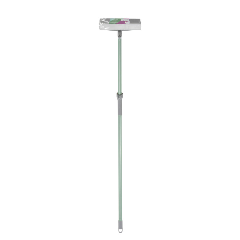 JVL Sponge Floor Mop with Absorbent Head – Green Squeeze Mop, Green