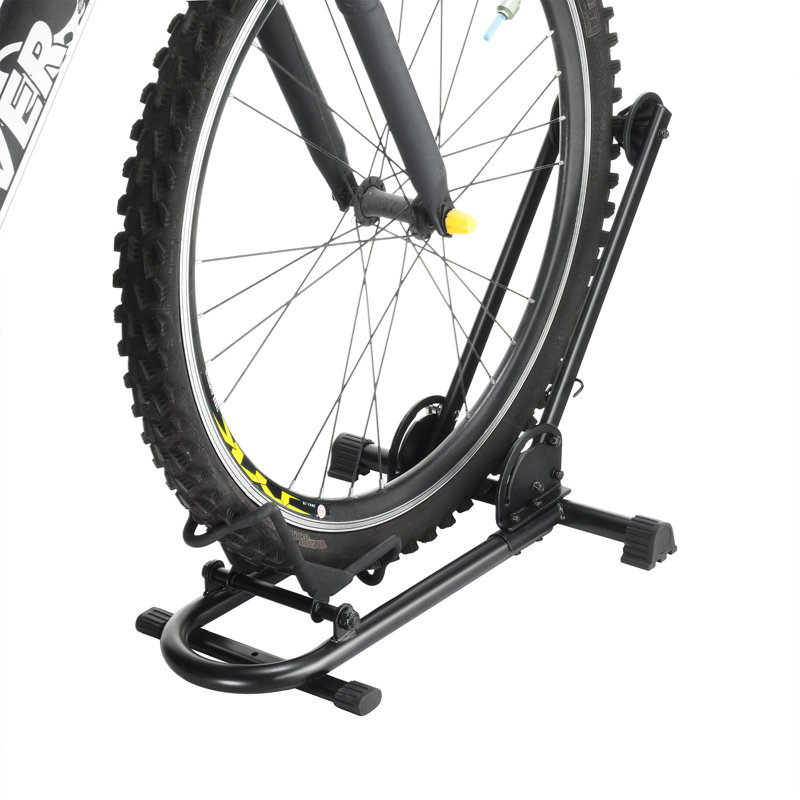 Support pour vélo Rad Sportz - Support à vélo pliable avec pieds en caoutchouc pour rangement compact - Stationnement intérieur pour vélos de montagne, de route et de vélo