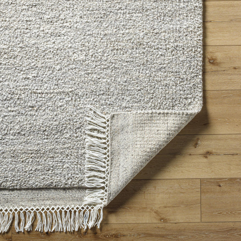 Mabel Hand Tufted Wool Area Rug, Rectangle 9' x 12'