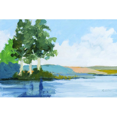 " Eucalyptus On The River " by Pamela Munger Painting Print