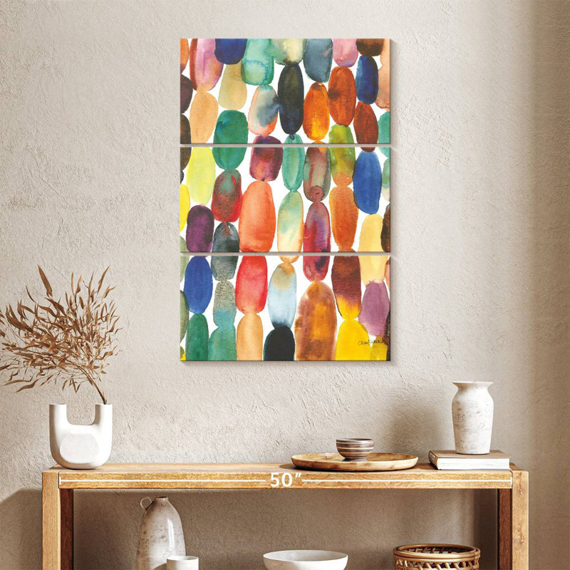 Avery Colorful Orbs I, 38" H x 24" W