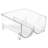 Luraine Plastic Cabinet Shelving Rack