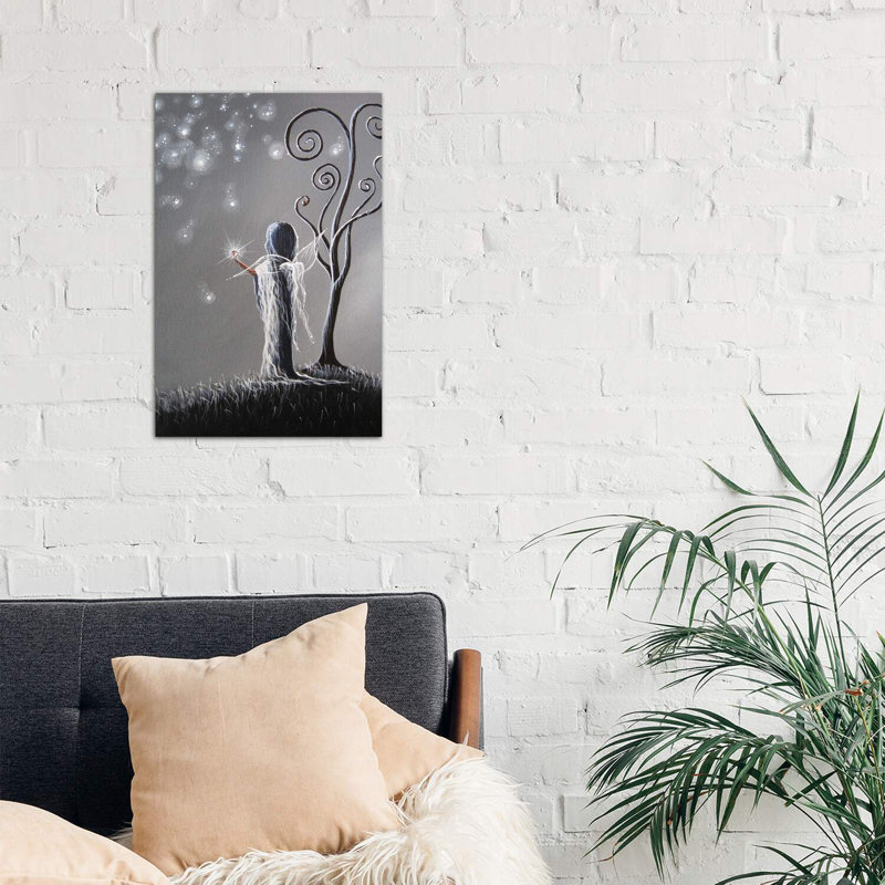 Diamond Fairy - Wrapped Canvas Print, 66.04 cm H x 45.72 cm W x 3.175 cm D
