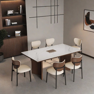 French Style Vintage Solid Wood Rock Table Sets.