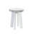 Burtch Round End Table in Mirrored
