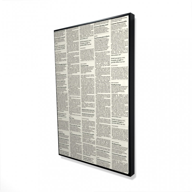 " Newspaper "