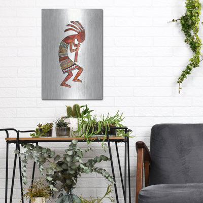 «Southwest Flair 2» par Anne Tavoletti, art mural en métal