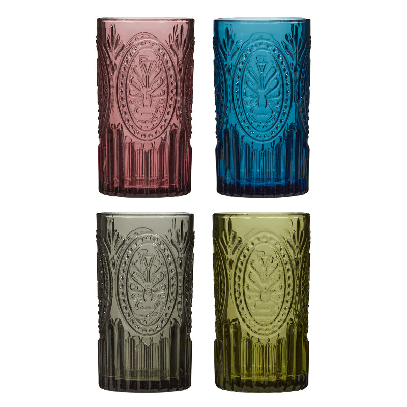 Diane Drinking Glass Set, 16.60" H