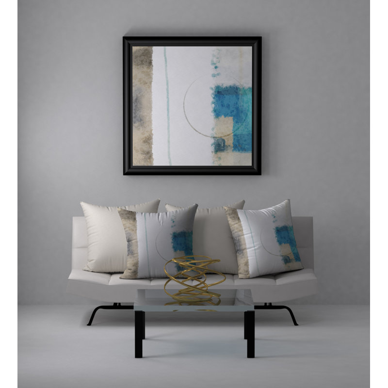 Coussin décoratif carrée invitant relax, 18 po x 18 po