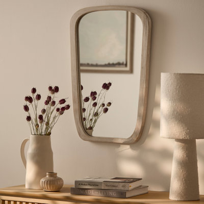 Solid Wood Rectangle Mirror
