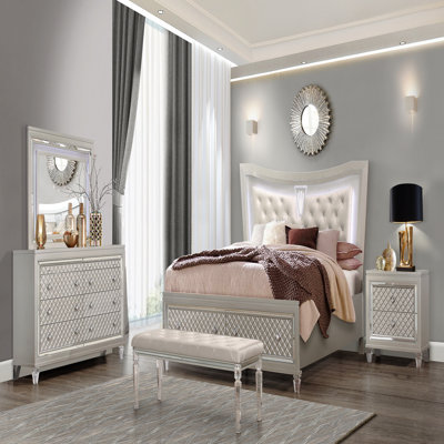 Glam Champagne Dresser