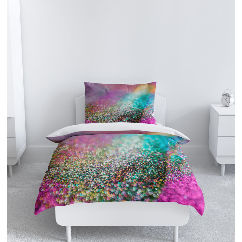 Abstract Duvet Cover, King Duvet Cover + 2 King Shams