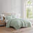 Martha Stewart French Bird Floral Cotton Green Quilt Set-123207444