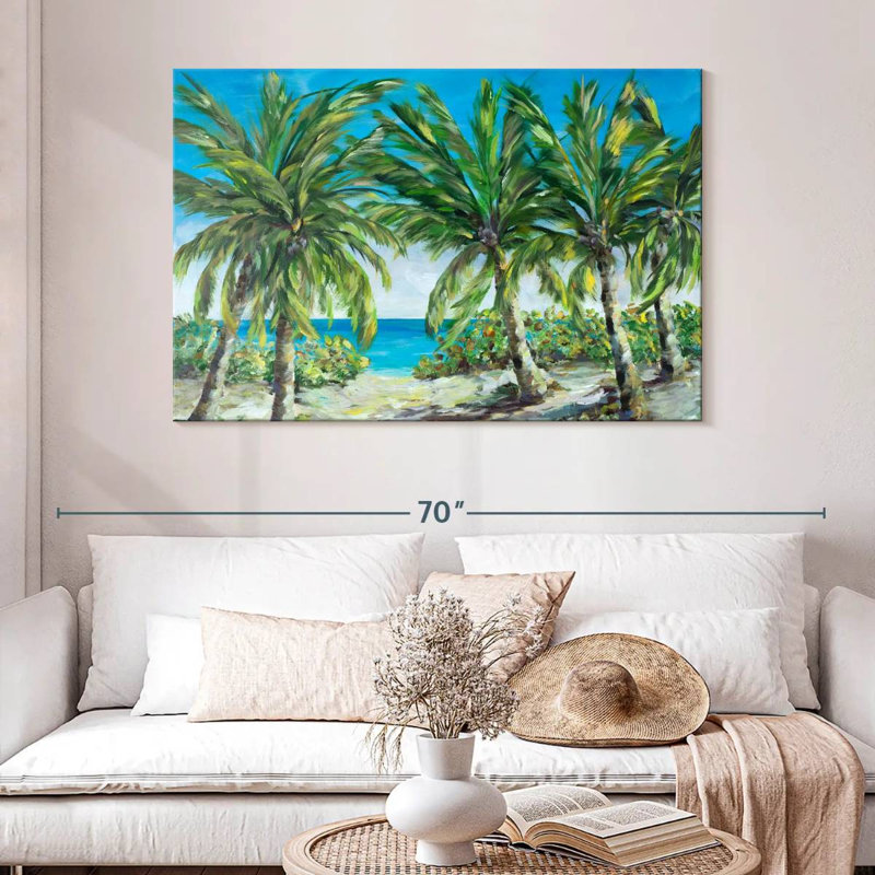Palmier tropical Gillard Paradise, H 32 po x l 48 po