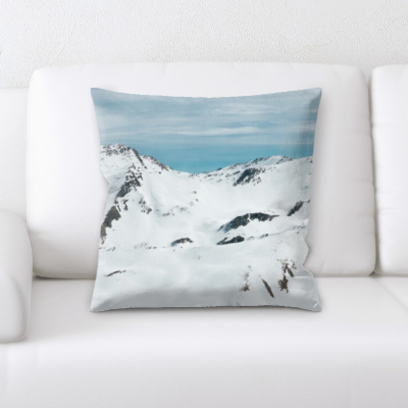Microsuede Reversible Throw Pillow