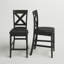Chaise d'appoint à dossier en croix Lashbrook-1696580922