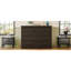 Lit double escamotable pleine grandeur avec station de charge, lit plateforme pliable avec grand tiroir de rangement pour chambre d'amis, petite chambre, gris rustique