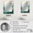 Gold And Black Soft Wave Fusion V - Abstract Shapes Decorative Mirror, Green Wall Mirror, Printed Metal Art-620817748
